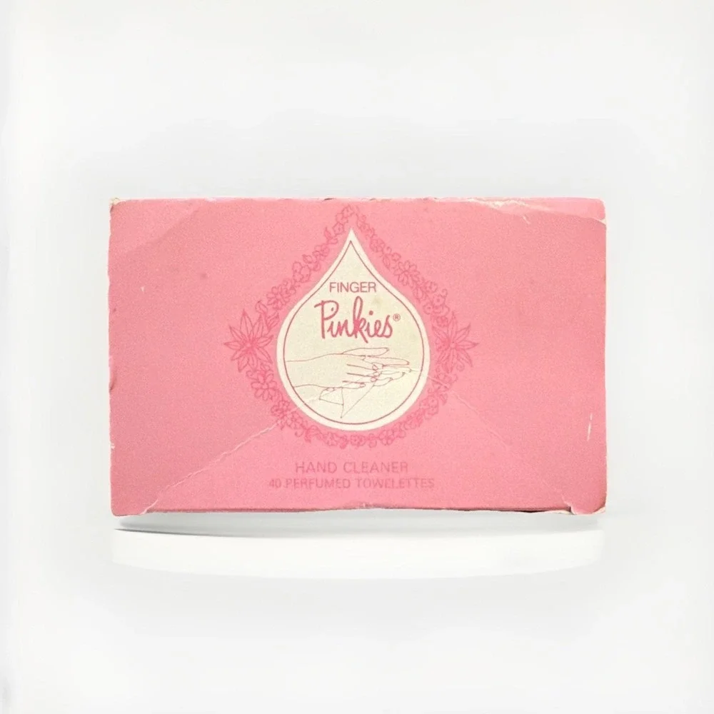 Finger Pinkies Box Of Hand Cleaning Towels 35 Count Secretary's Hand Cleaner